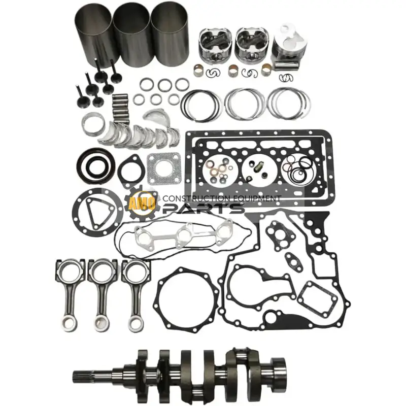 D905 Engine Standard Overhaul Rebuild Kit and 3 Pieces Connecting Rod with Crankshaft for Kubota KH41 KH51 KH61 B1600 BX23D BX25 GB15 - Image 3