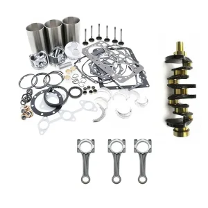Standard Overhaul Rebuild Kit & Crankshaft & Connecting Rod for Yanmar Engine 3TNV80 3TNV80F
