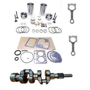 Standard Overhaul Rebuild Kit & Crankshaft & Connecting Rod for Kubota Engine Z602