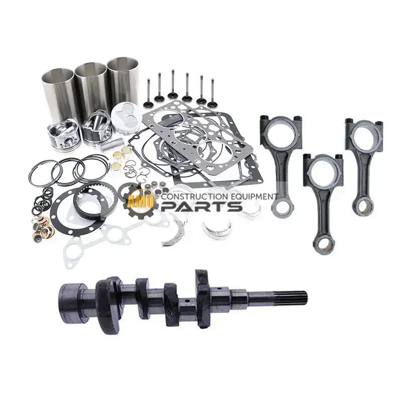 Standard Overhaul Rebuild Kit & Crankshaft & Connecting Rod for Kubota Engine D782 D782-EBH