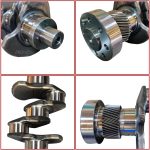 150107-00957 150107-00542C Crankshaft for Daewoo Doosan Engine D34 Excavator DX130-9C DX130-9CN - Image 3