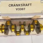 Crankshaft 1G777-23010 for Kubota Engine V3307 Excavator KX080-3T KX080-4 KX080-4S KX080-4S2 - Image 2