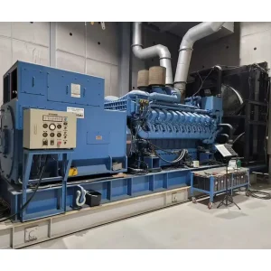 MTU20V4000G43 Generator Set 60HZ 1800RPM 2740KW MTU 20V4000G43 Genset