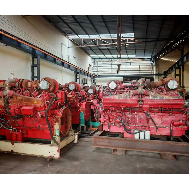 Used / Rebuild Cummins QSK50 Engine 2250HP 1900RPM For Oilfield Machines