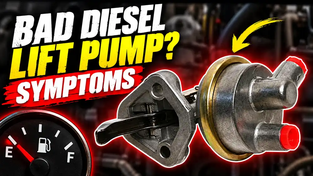 Diesel lift pump symptoms guide