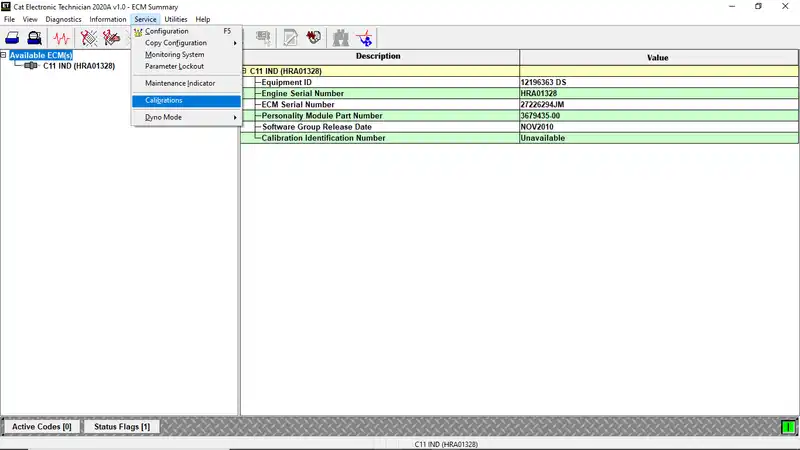 How to Program CAT Injector Trim Codes With CAT ET
