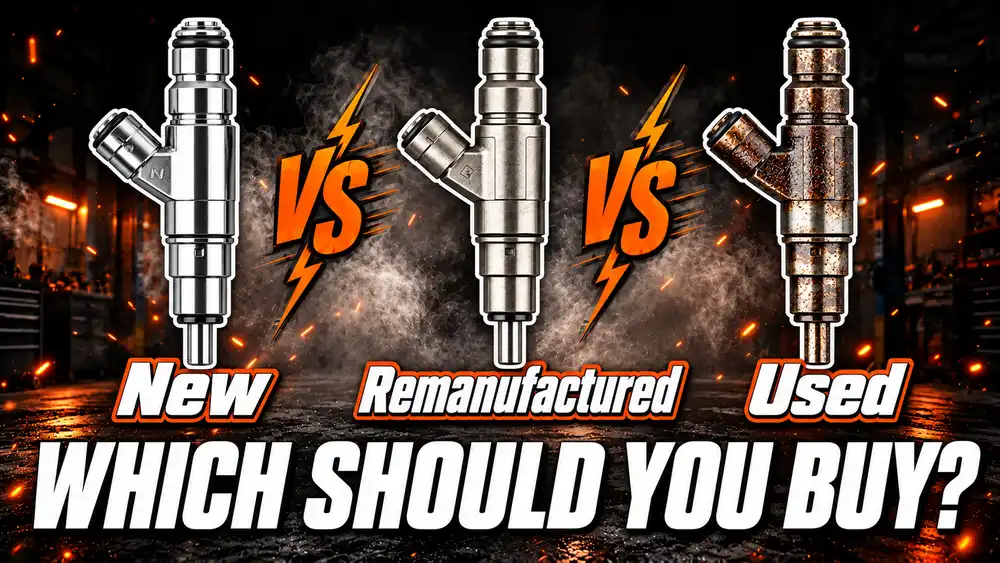 New vs Remanufactured Fuel Injectors