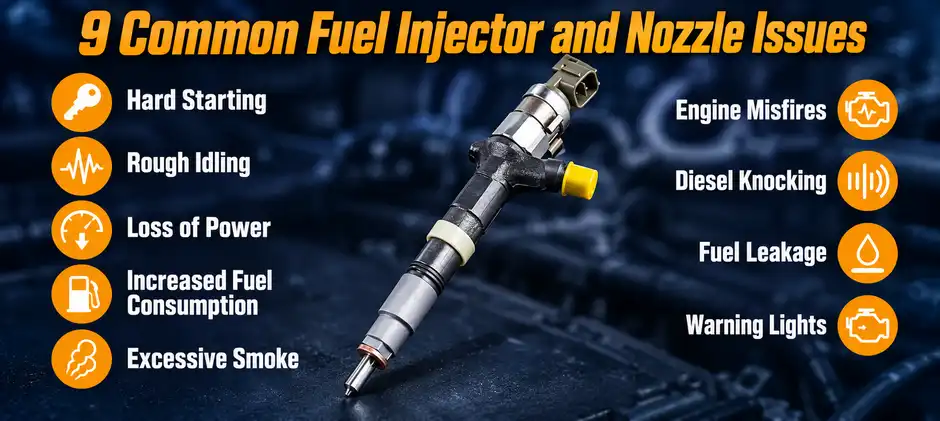 Symptoms of a Bad Fuel Injector